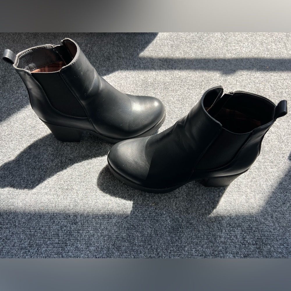 Black booties